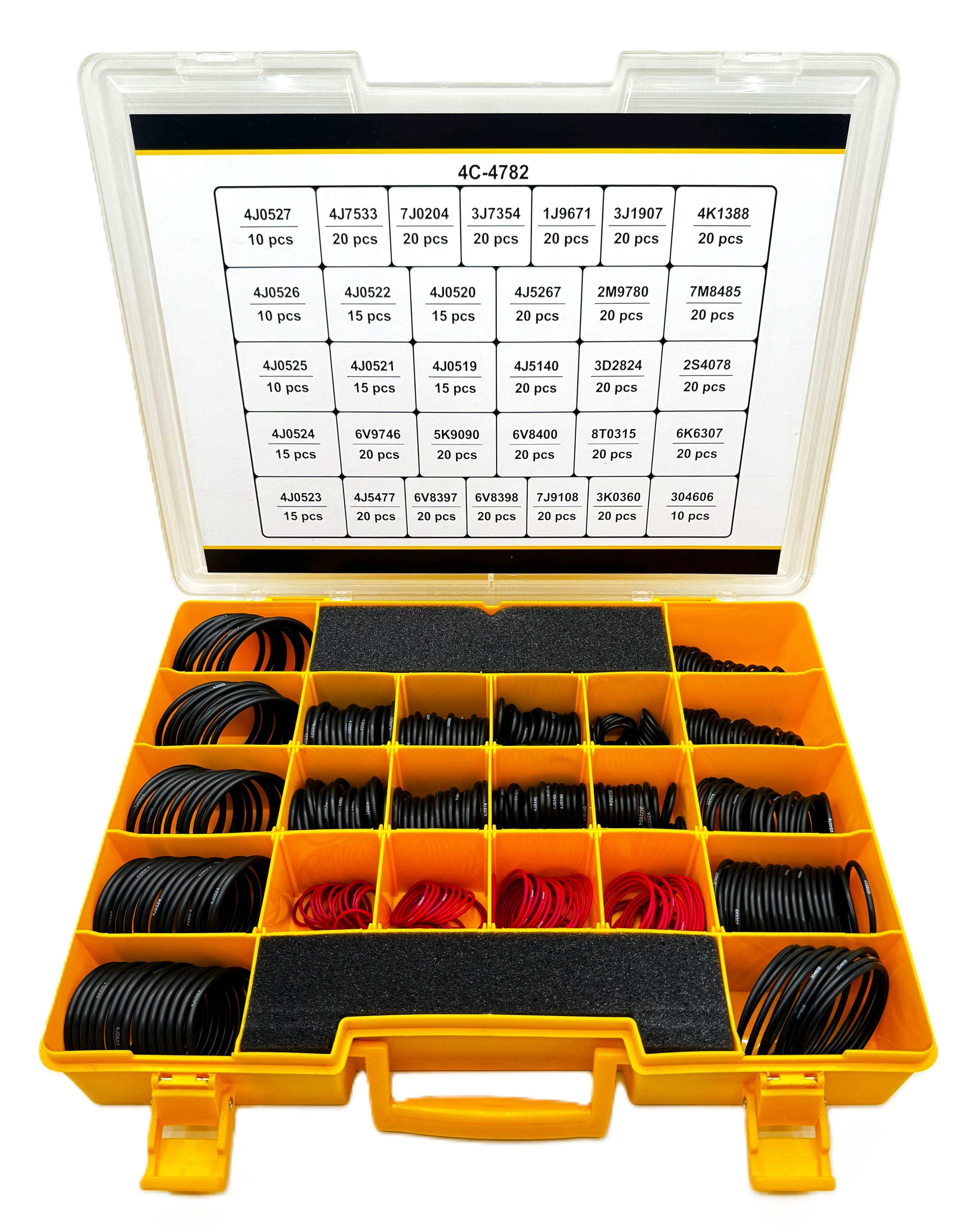 KIT ANEIS O-RING VITON 90 SHORE CATERPILL...