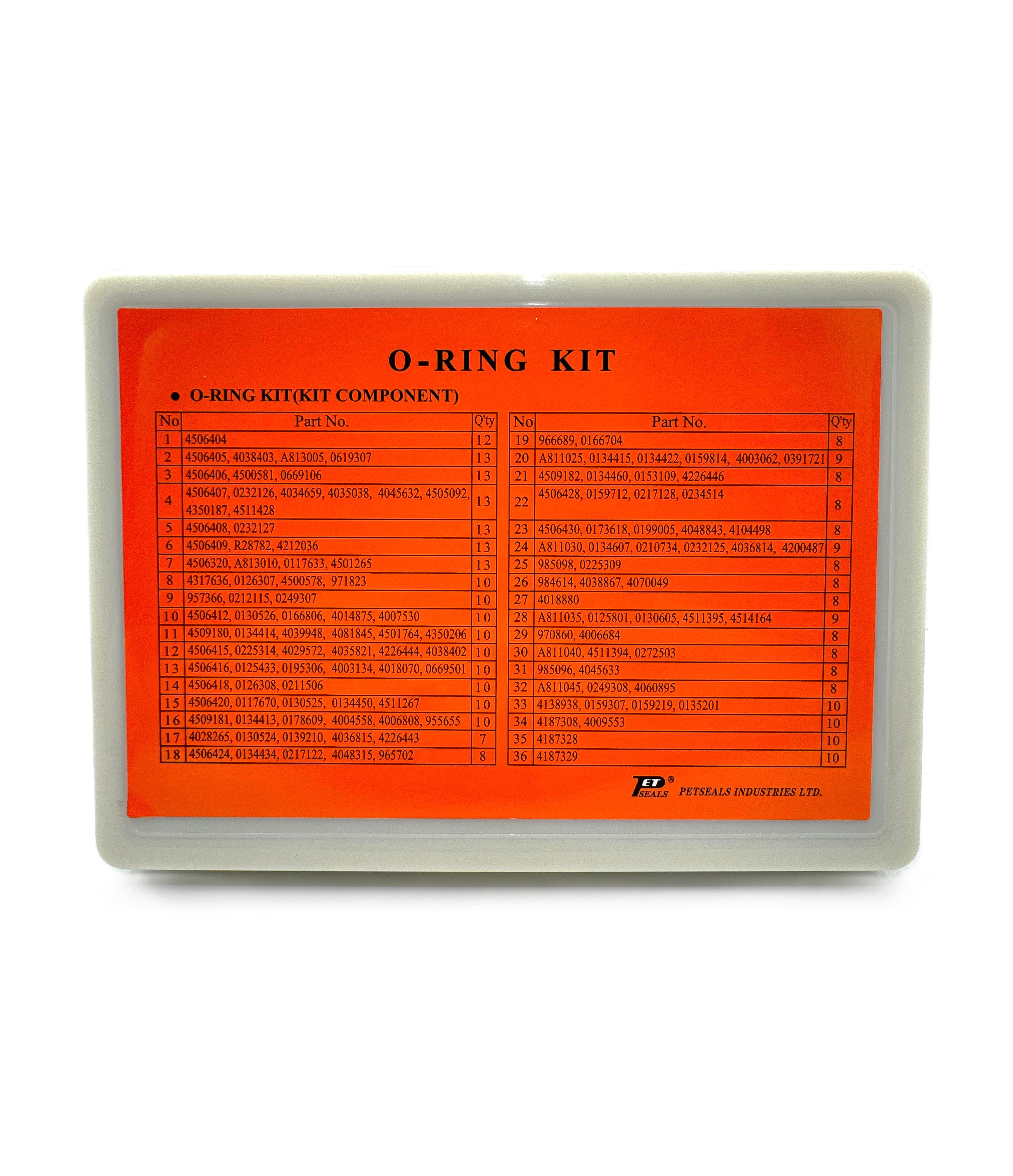 KIT ANEIS O-RING NBR 90 SHORE HITACHI